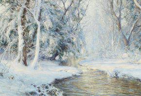 Walter Launt Palmer, American Art, The First Snowfall