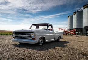 Ford, Super Truck, 1967, Ford F100, Hot Rod