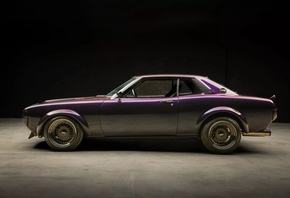 Toyota, Toyota Celica, vehicle, Powered 1977, classic car, purple cars