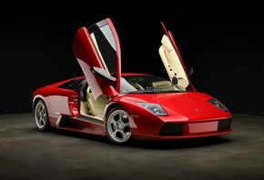 Lamborghini Murcielago, Lamborghini, italian cars, red cars, vehicle