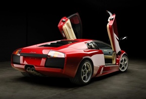 Lamborghini Murcielago, Lamborghini, italian cars, red cars, vehicle