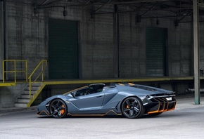 Lamborghini Centenario Roadster, Lamborghini, Grigio Telesto, italian cars, ...