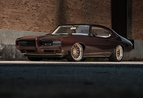 1969 Pontiac GTO, Classic, Muscle, Custom