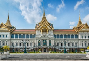 Tailandia, Palacio, Lindo, Cidades