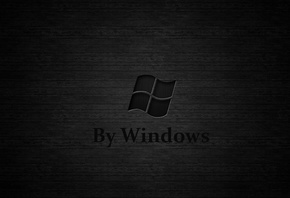 Logo, Windows, Preto, Wallpaper