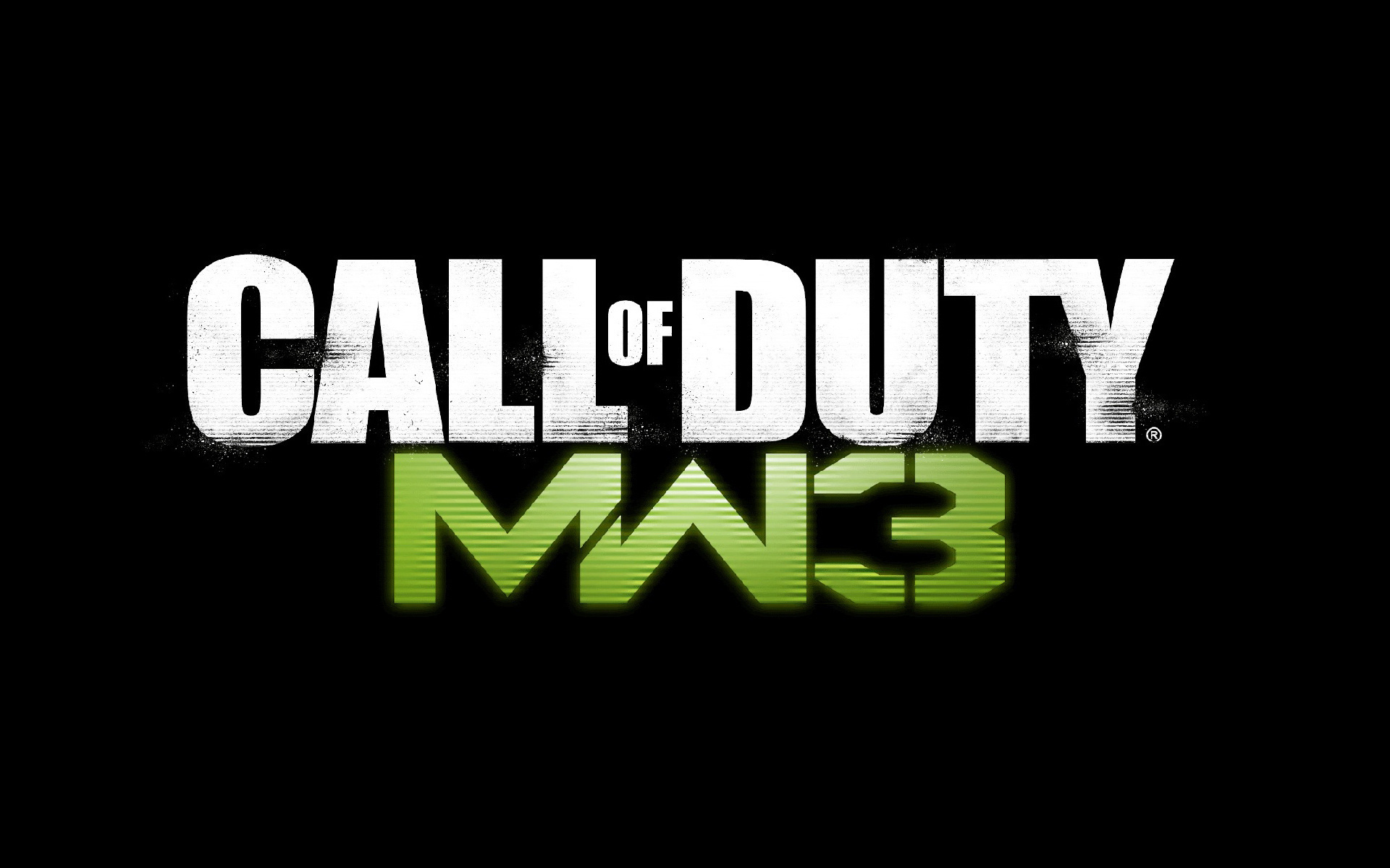 Картинки modern warfare 3, лого, игры, call of duty - обои 1920x1200,  картинка №5030