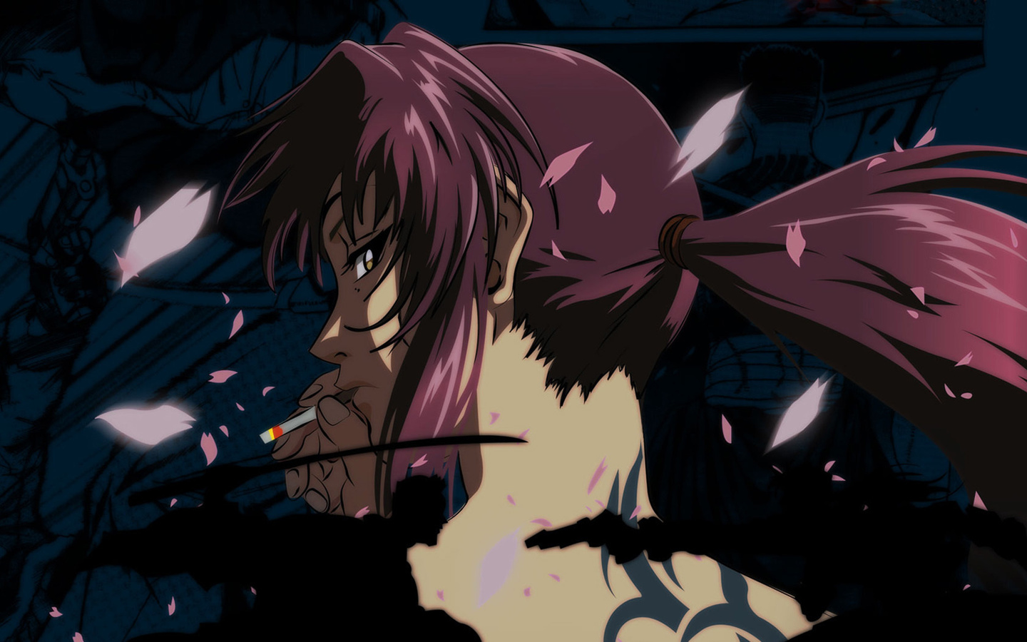 black lagoon, revy, , , , 