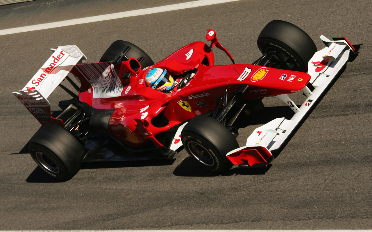 , formula 1, fernando alonso, ferari f10, 