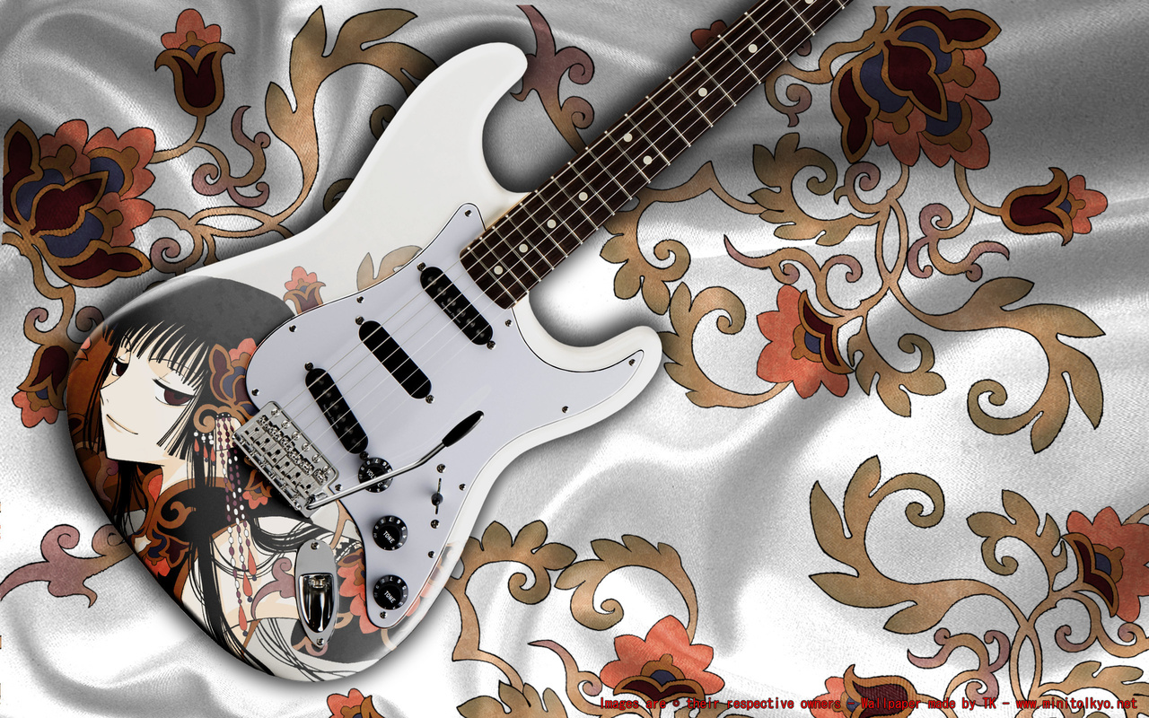 ichihara yuuko, xxxholic, , , stratocaster