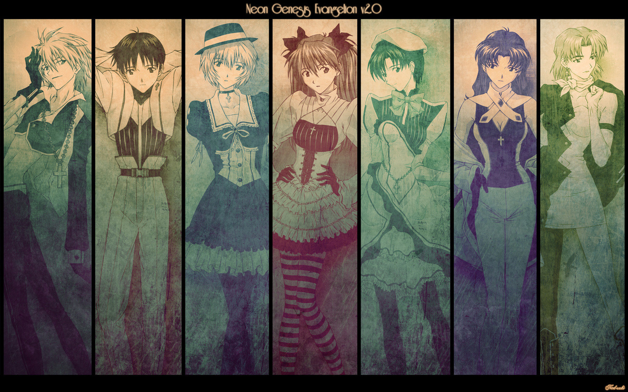 , evangelion, , asuka langley, rei ayanami