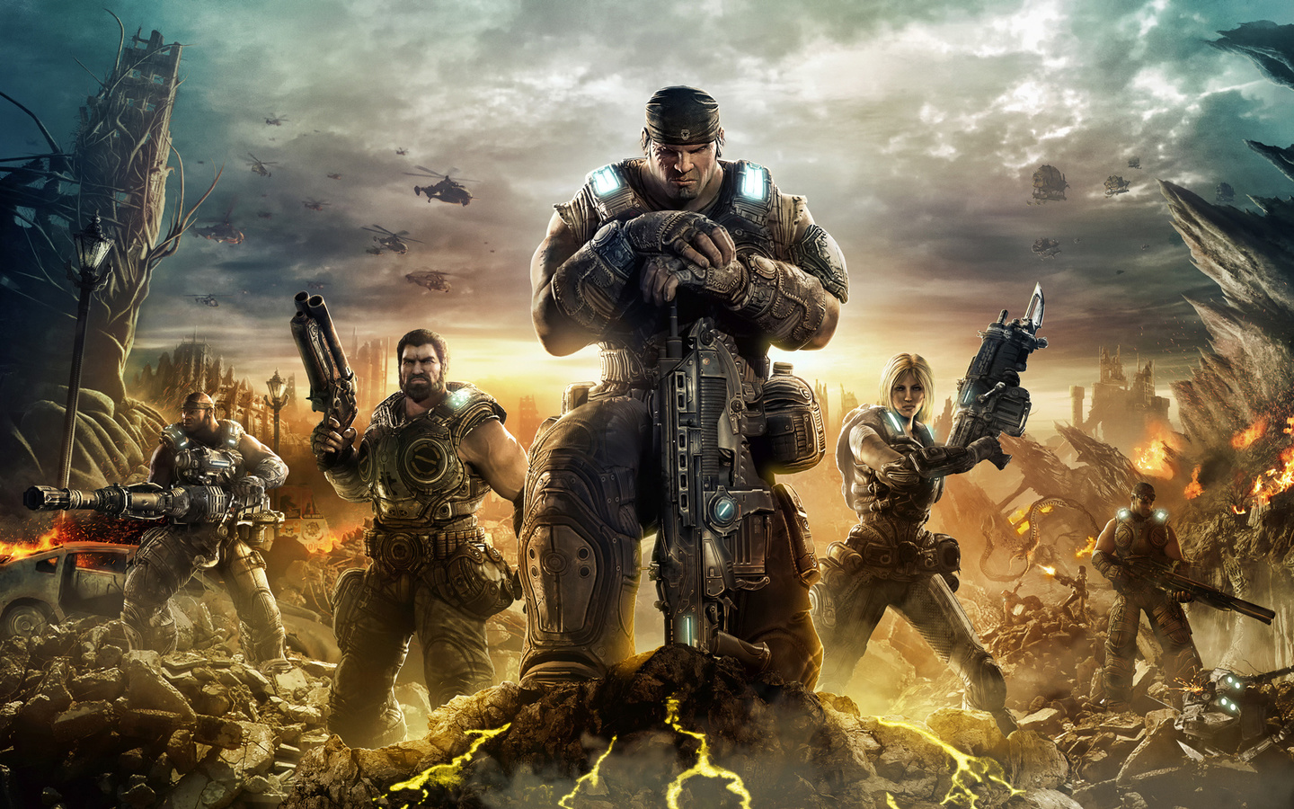 , , , Gears of war 3