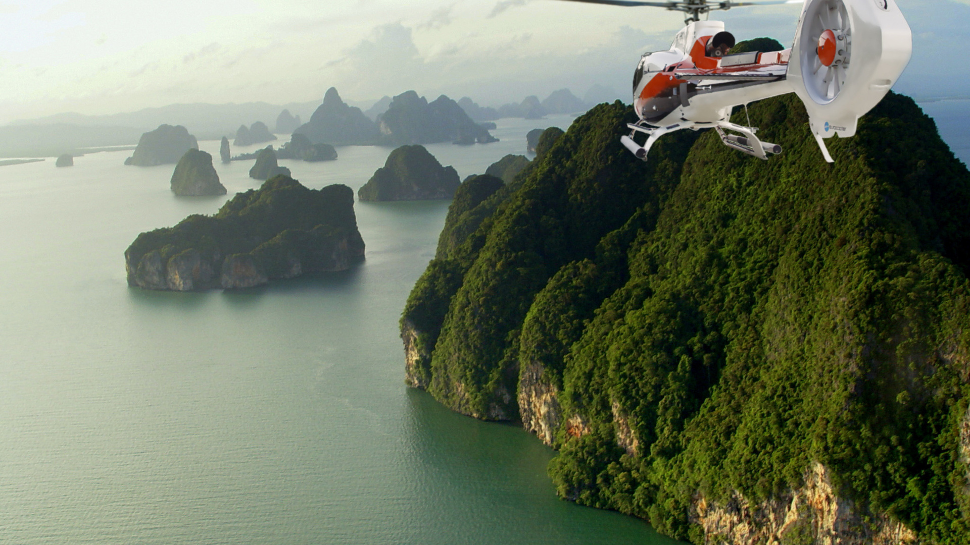 Helicopter, thailand, phuket