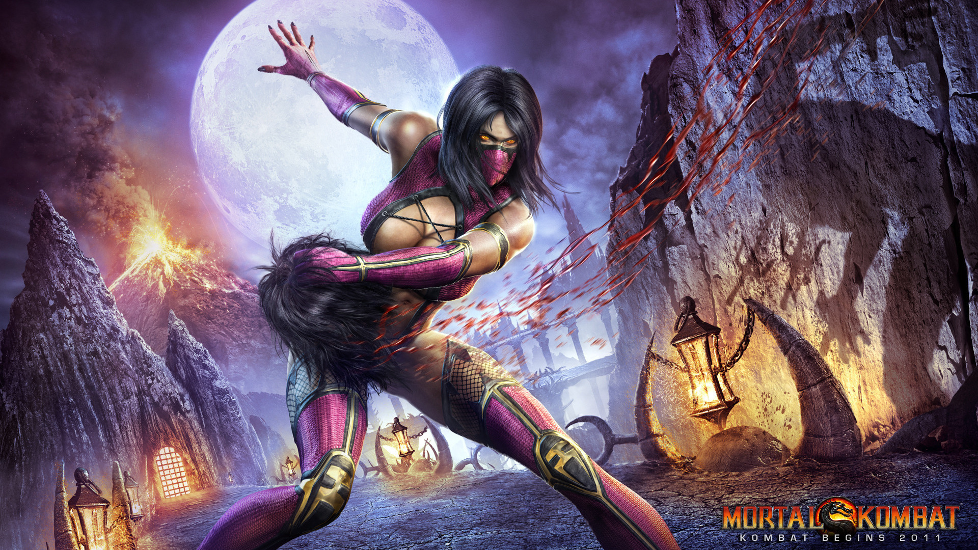 Mortal kombat, nine, milena,  ,  , 