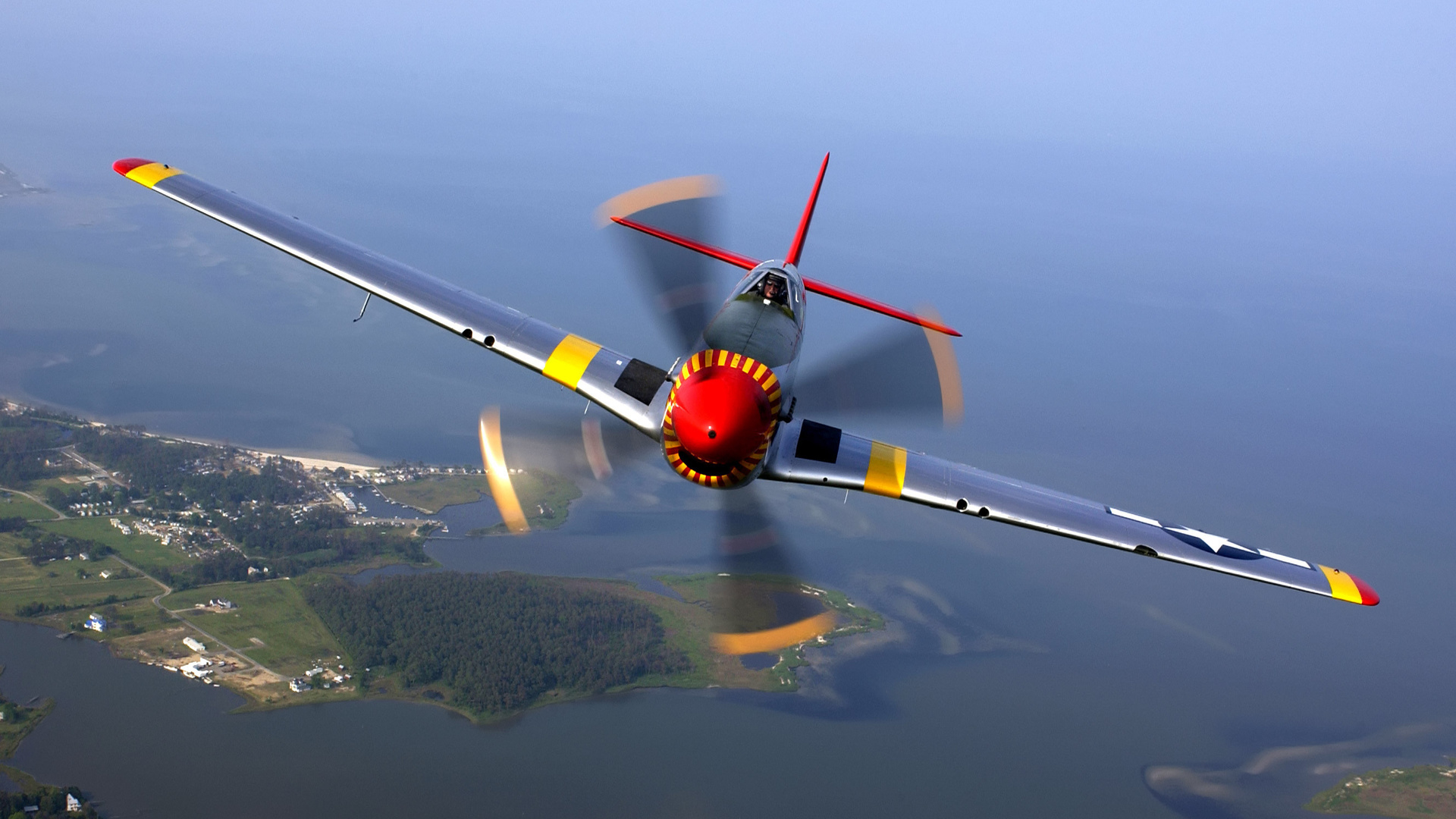 P-51, mustang, aircraft