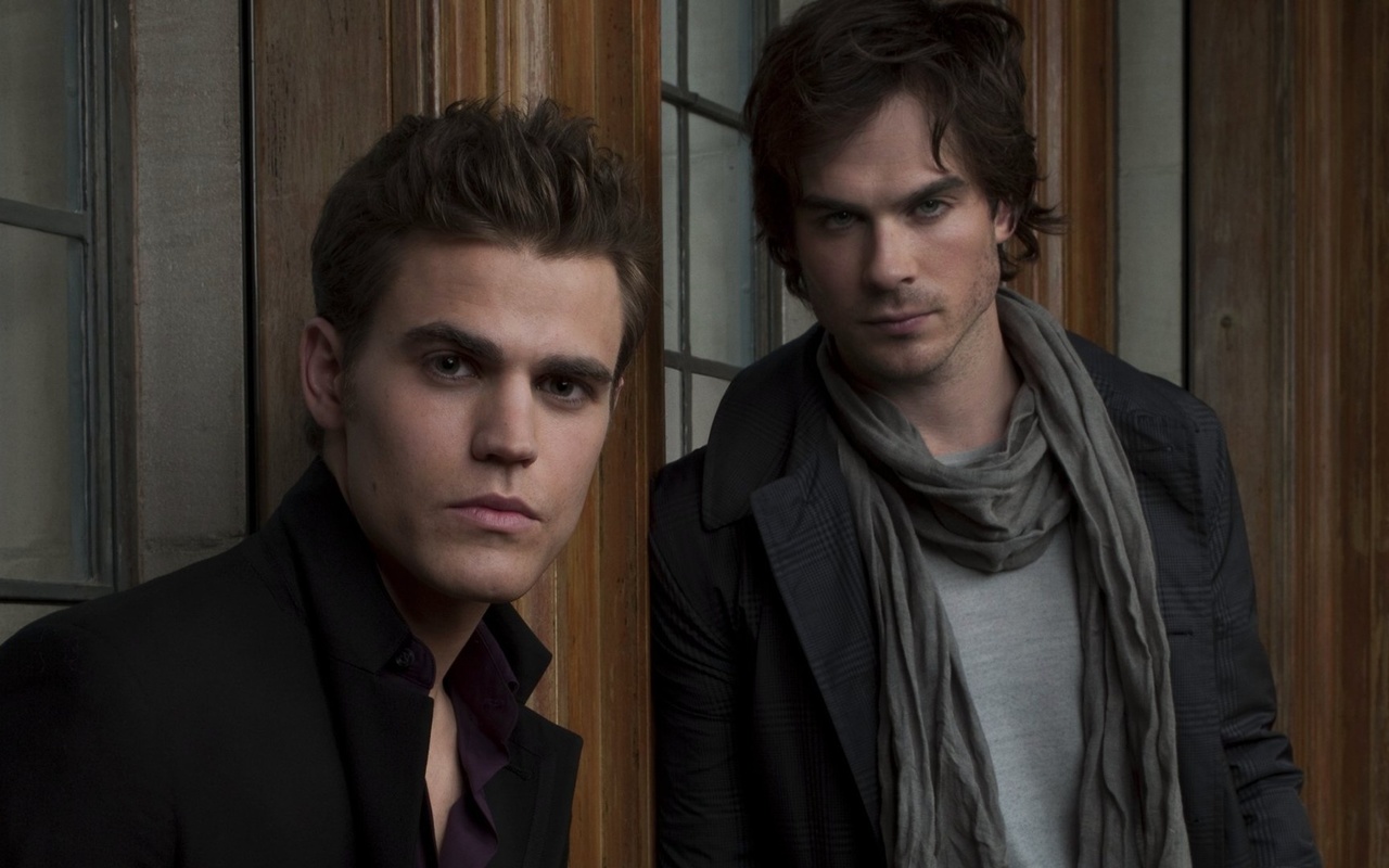 stefan, The vampire diaries, damon, 