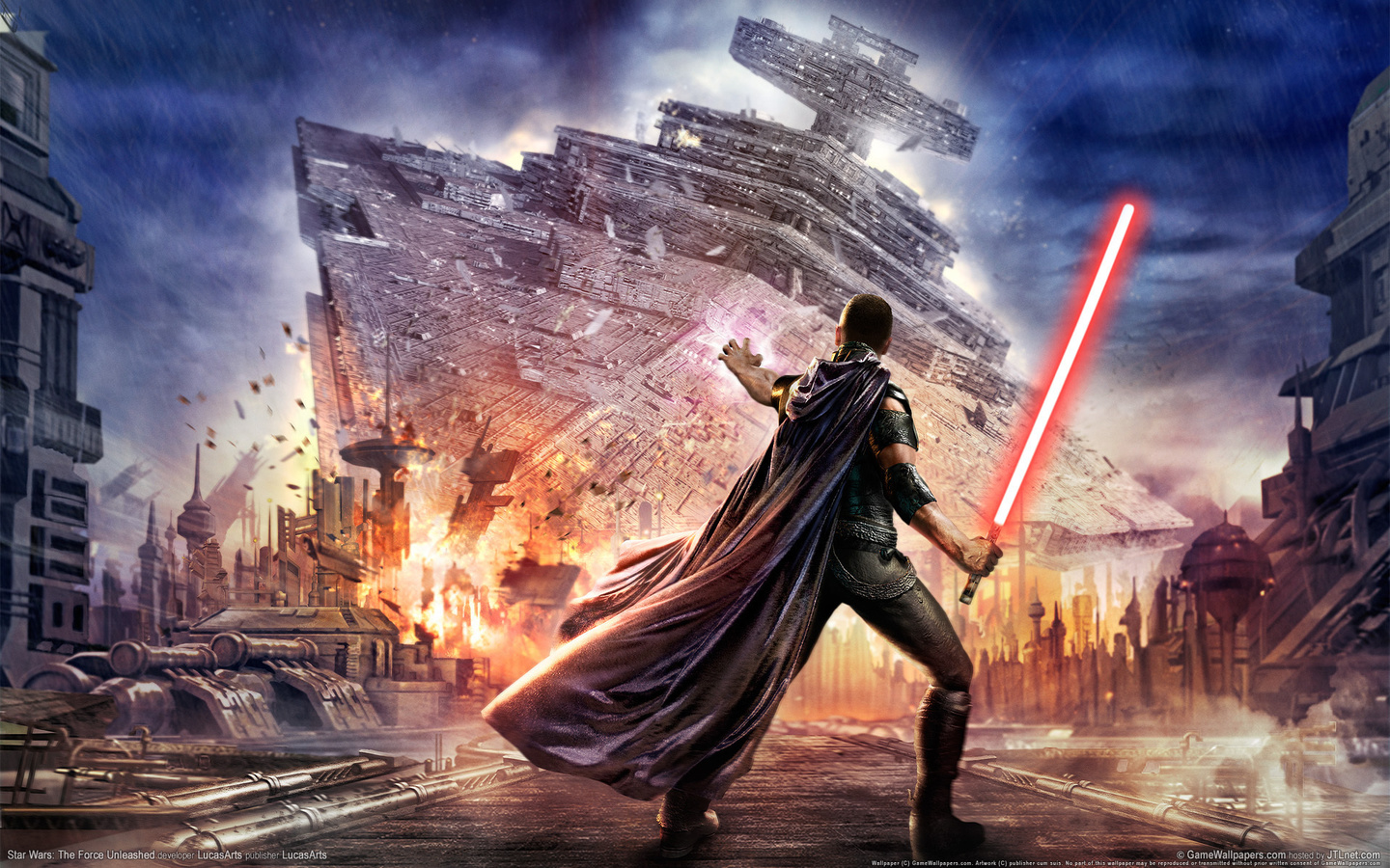 , galen marek, force, star destroyer, Star wars.the force unleashed, lucasarts