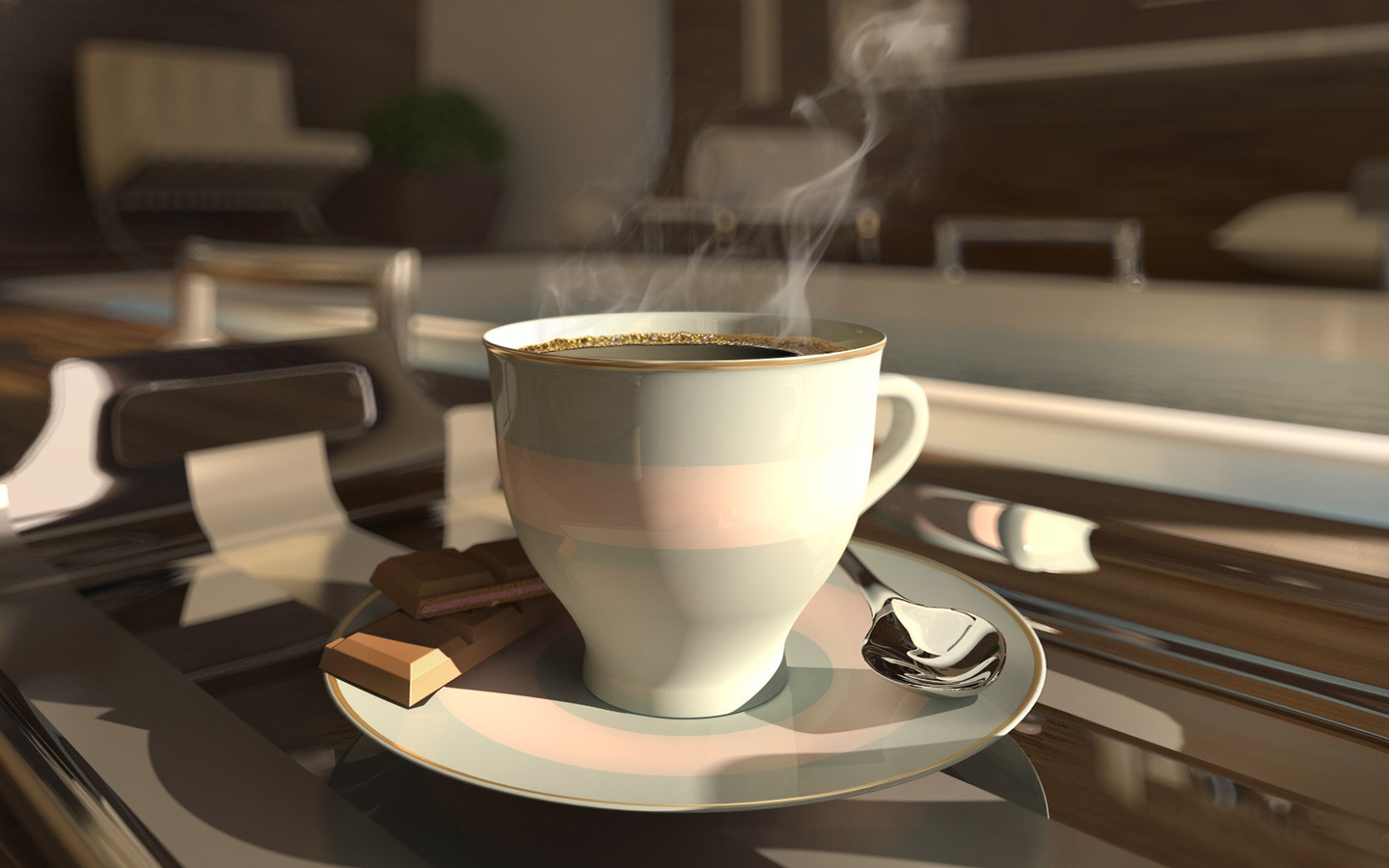 , 3d, coffee cup, 