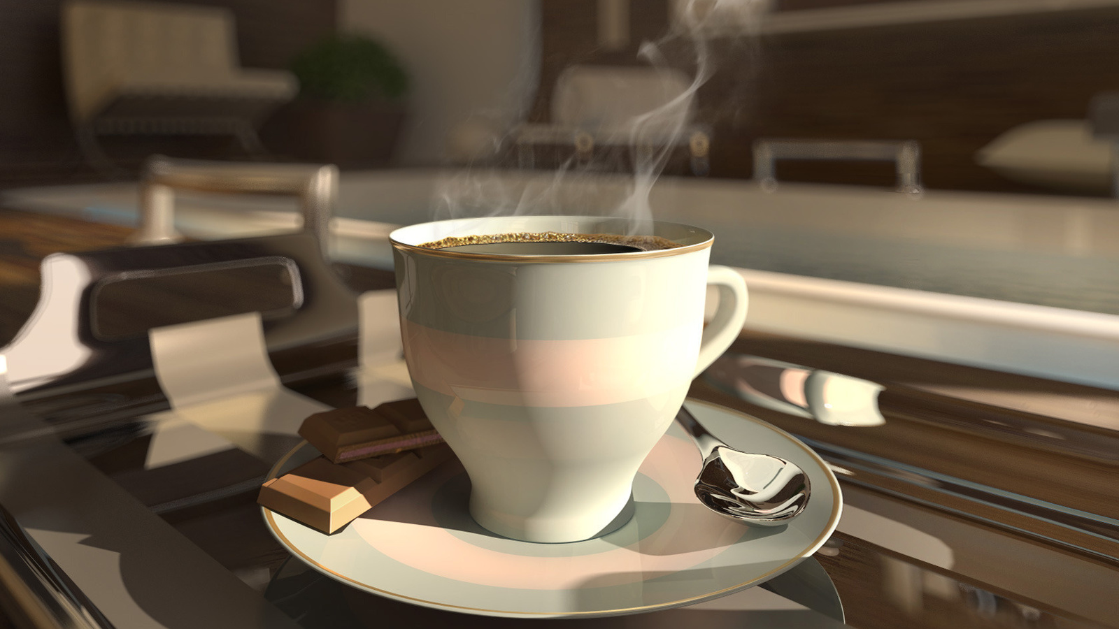 , 3d, coffee cup, 