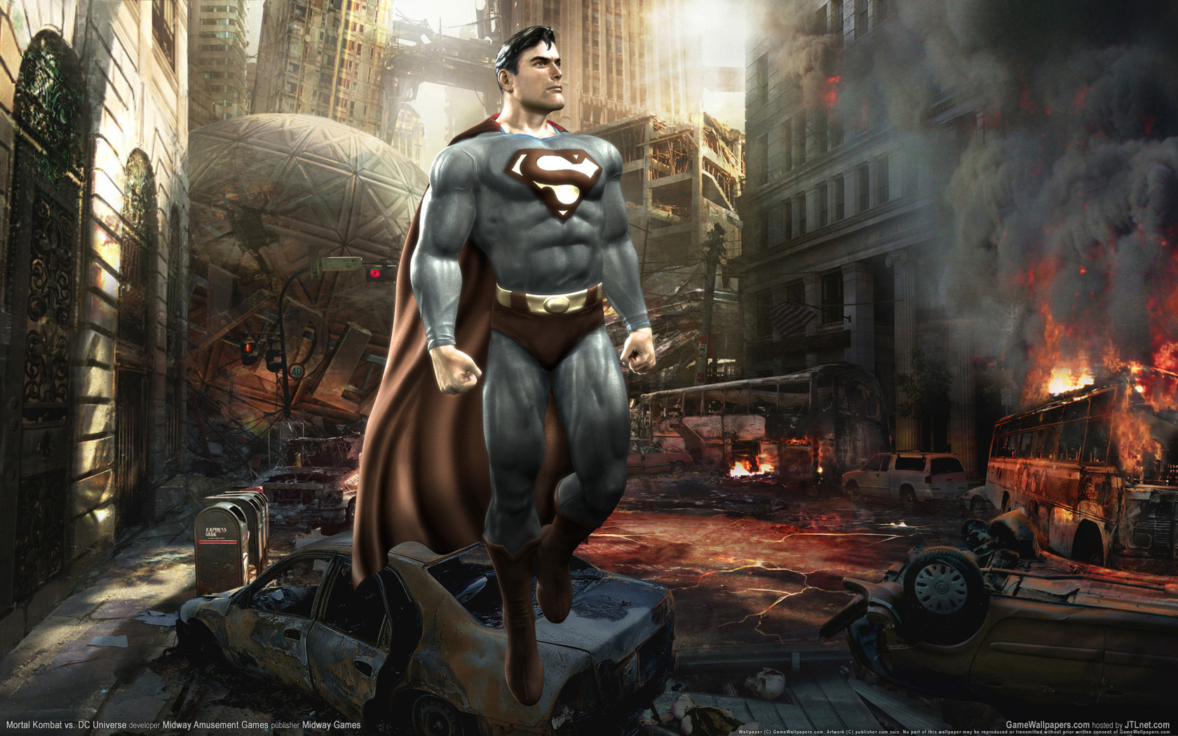 , superman, Mortal kombat vs. dc universe, 