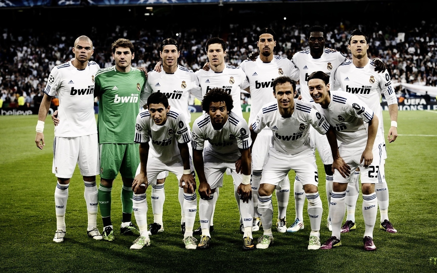 Real madrid, santiago bernabeu, team, champions league