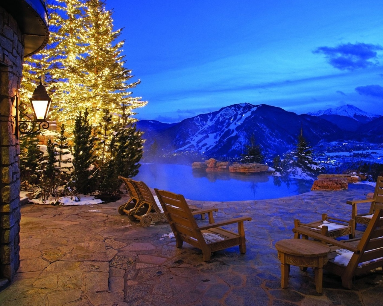  , , , , , , , , , , , , , , , , beautiful view, winter, villa, hotel, snow