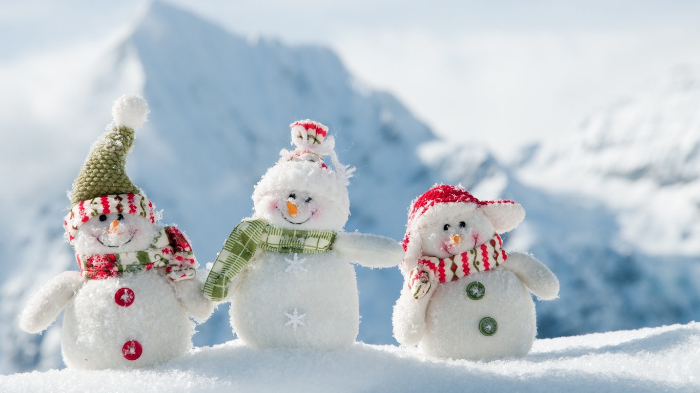 , White snowmans, , ,  