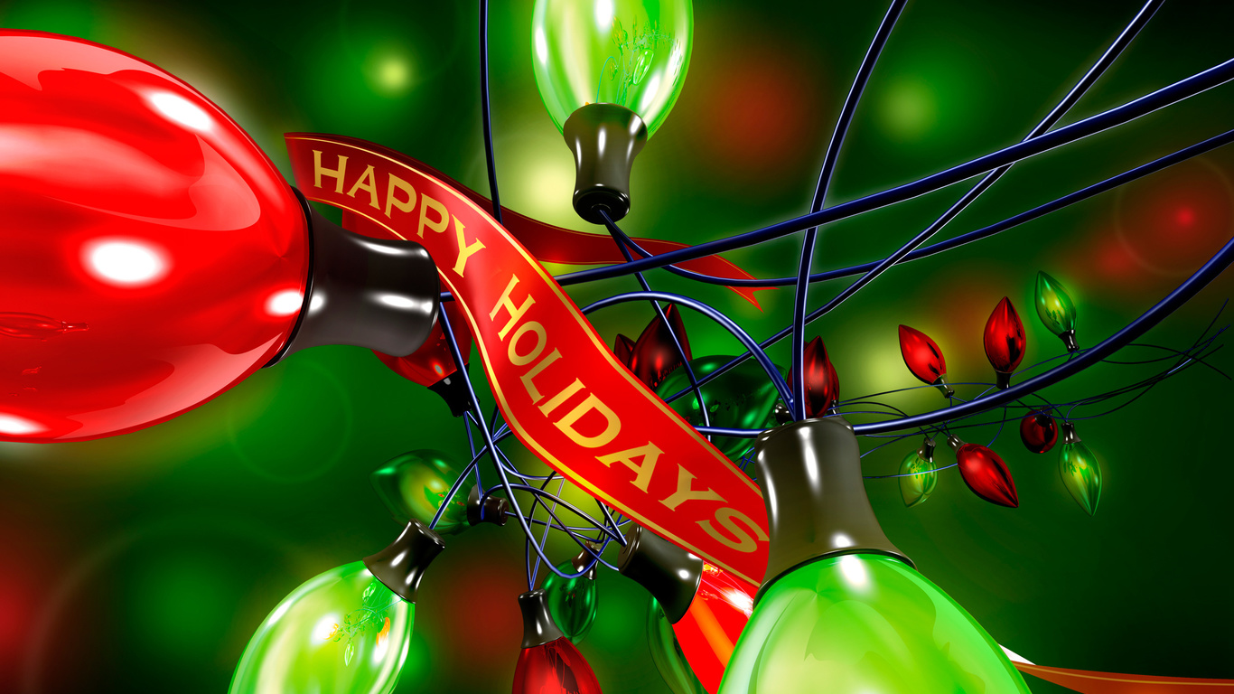 Happy, holidays,  , 