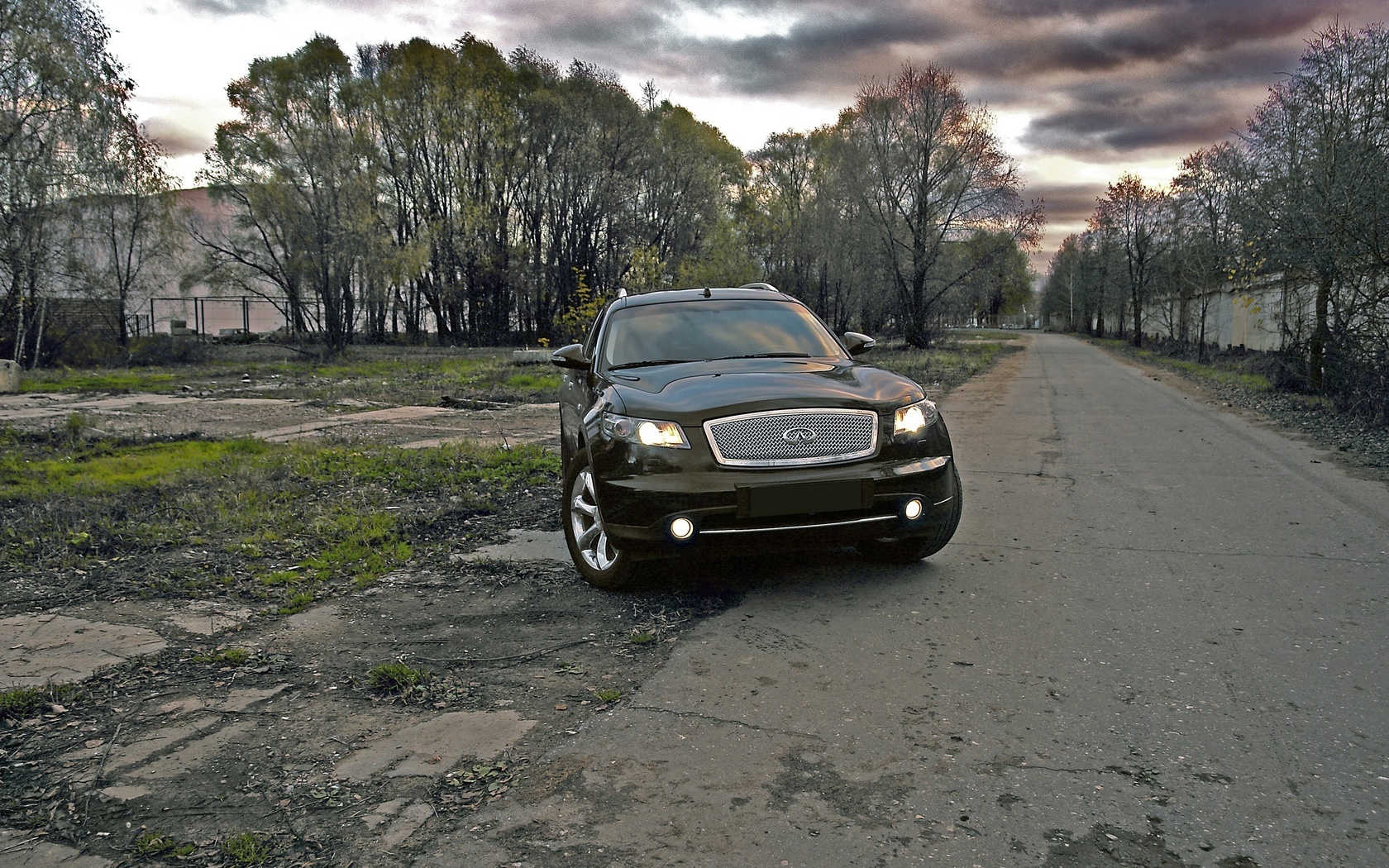 , Infiniti fx35, hdr, 