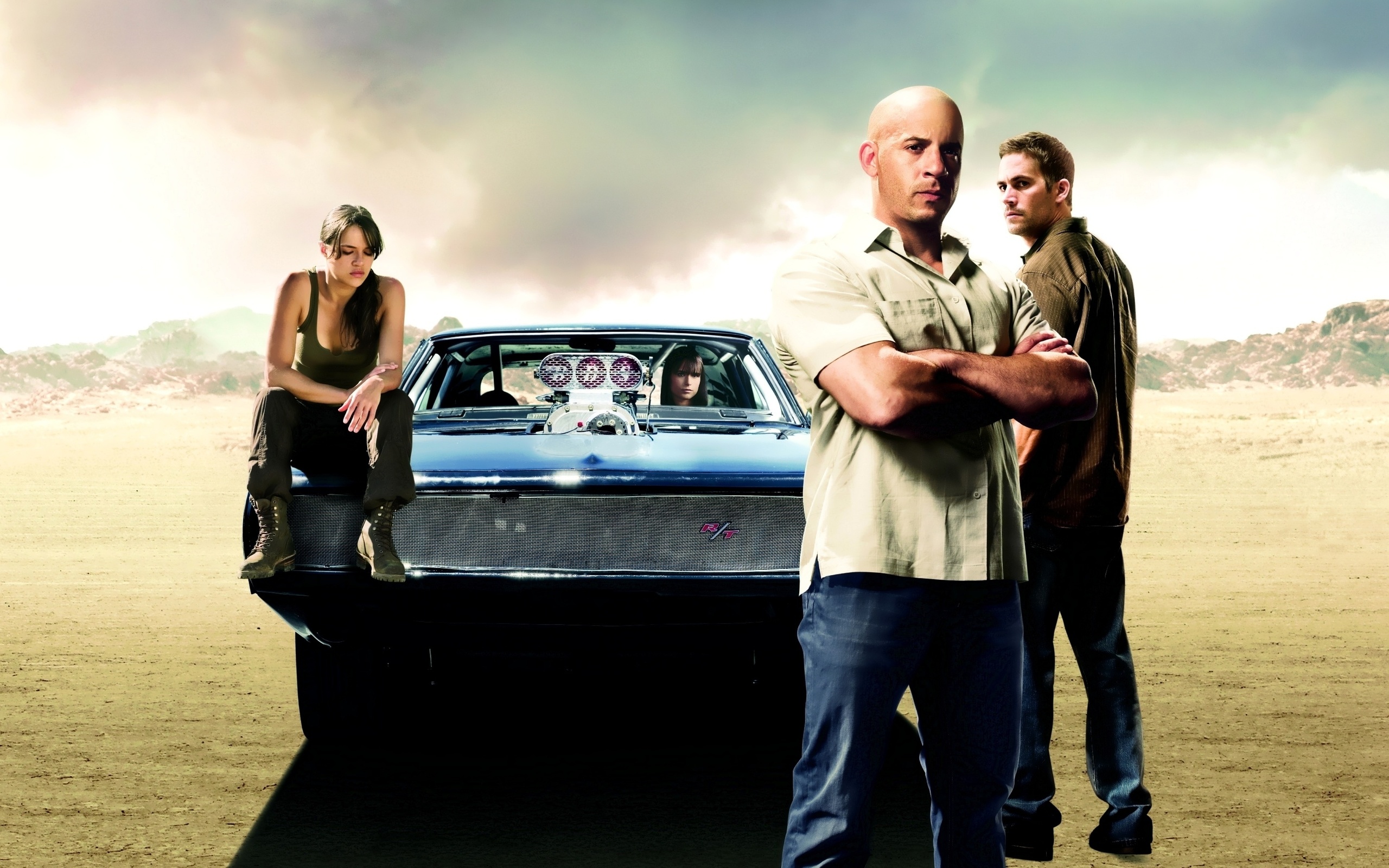 jordana brewster, michelle rodriguez, vin diesel, paul walker, fast & furious,  4, 