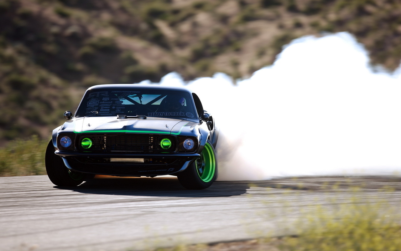 , drift, , sport, Ford mustang, , 