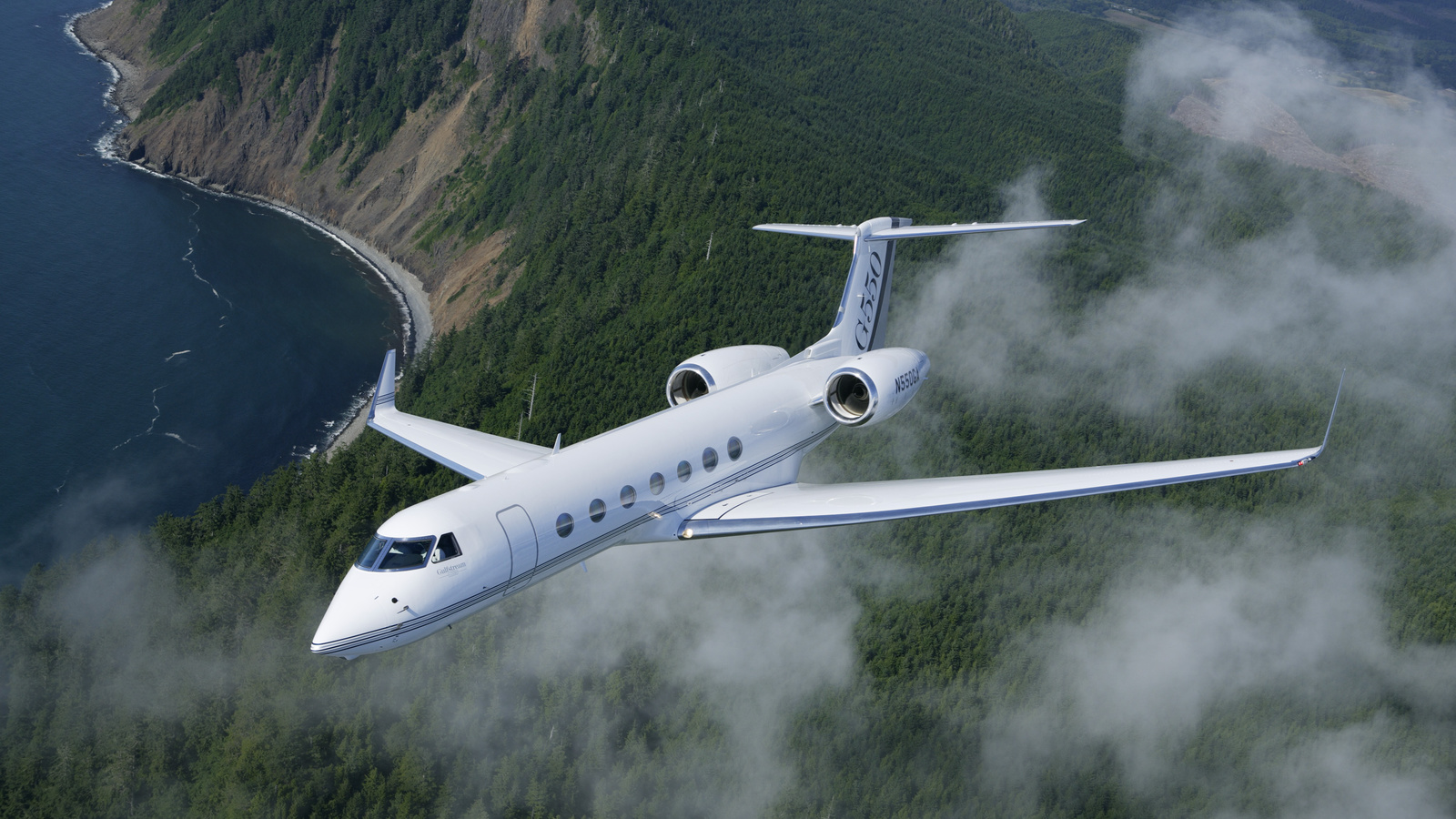 aerospace g550, Gulfstream, showing, , plane