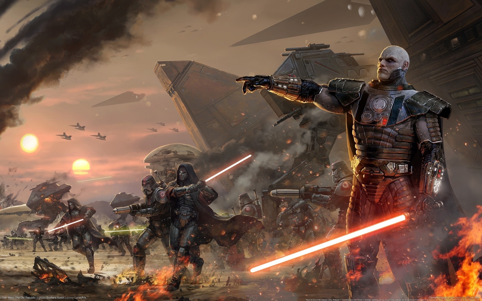 , Star wars, old republic, ,  , mandalorians wars