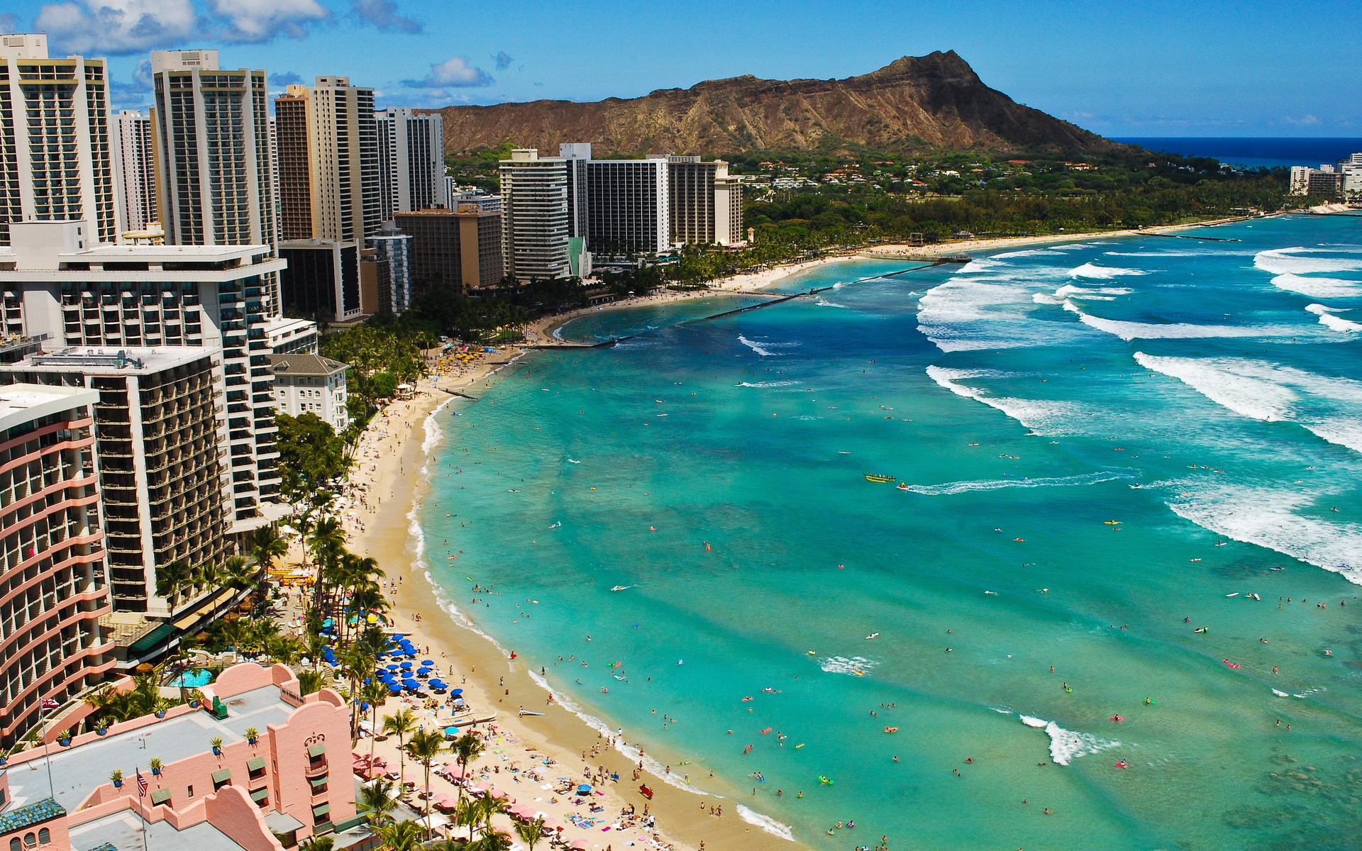 Waikiki, , , , beach, hawaii