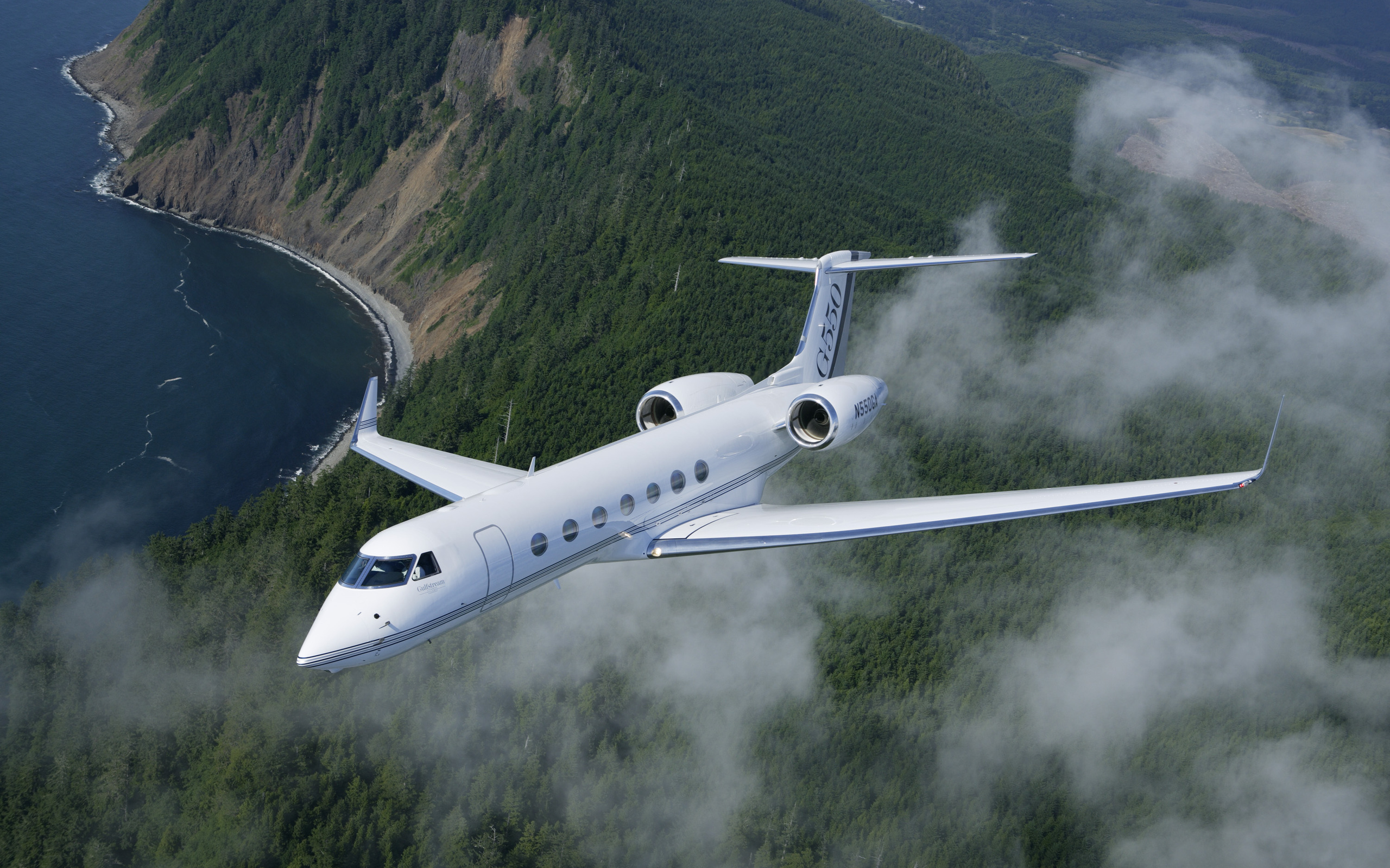 aerospace g550, Gulfstream, showing, , plane