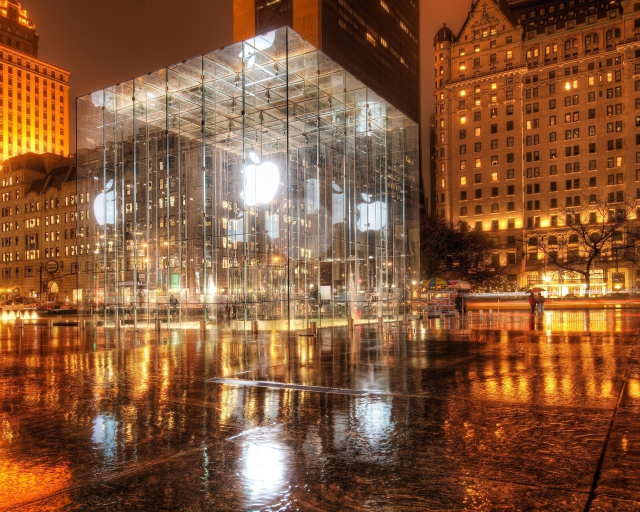 new york, Apple store,  