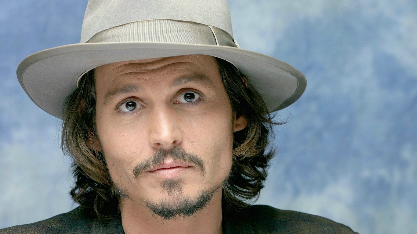 Johnny depp, actor, hat, ,  , 