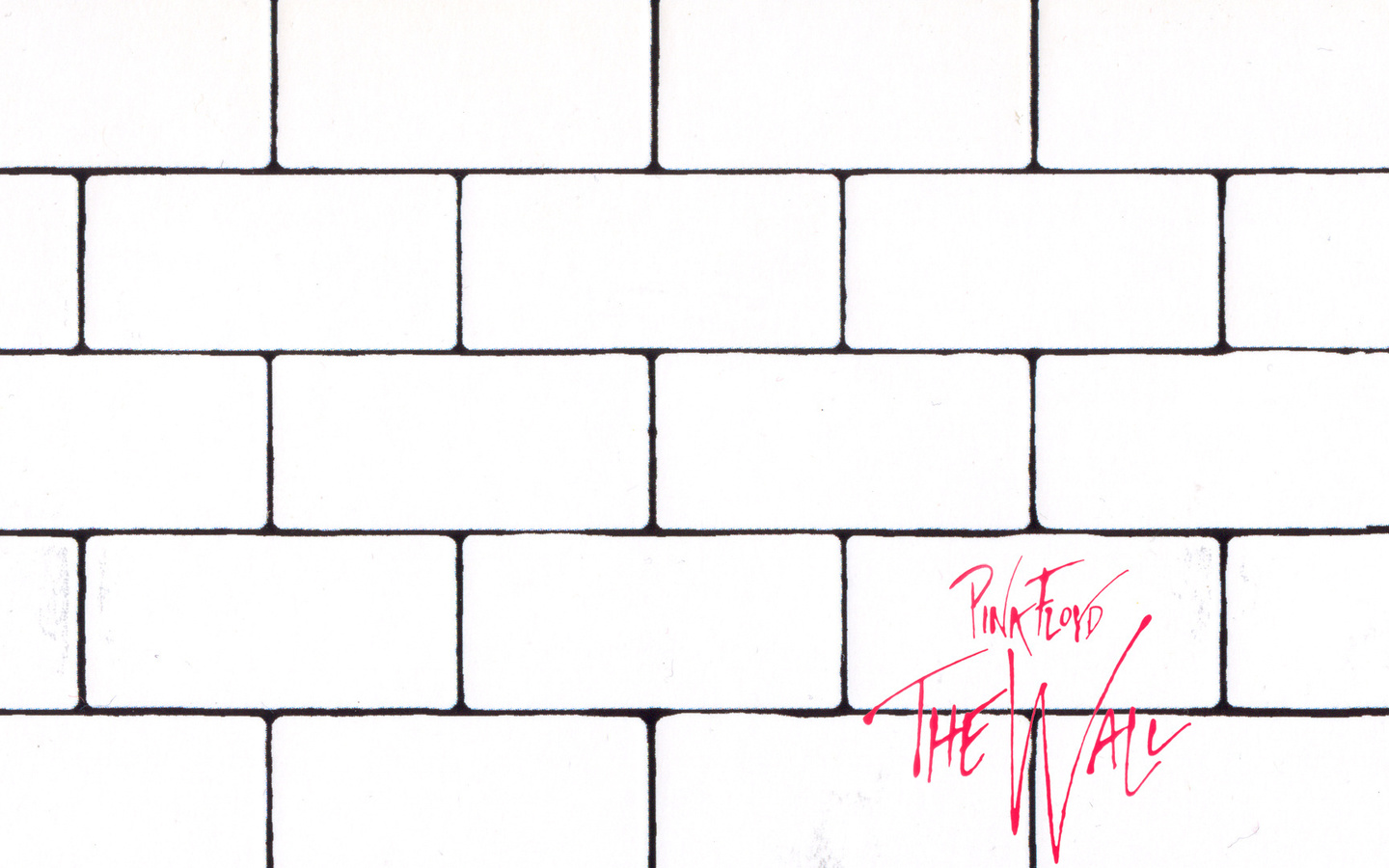 cover, Pink floyd, the wall