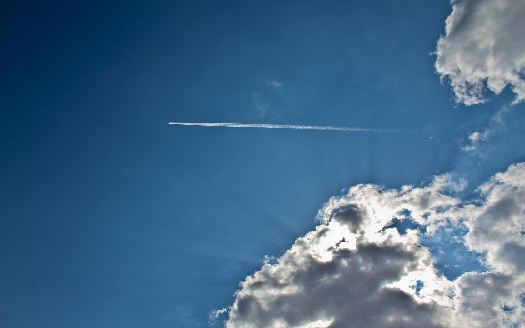 airplane, , , , , sky, clouds, blue, , 