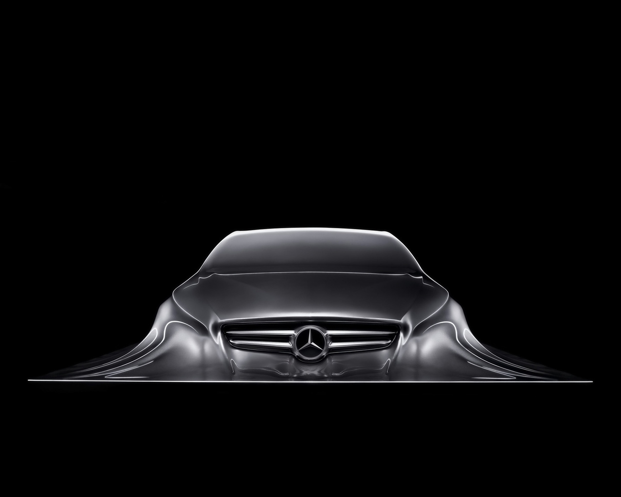 Mercedes benz, sculpture, design