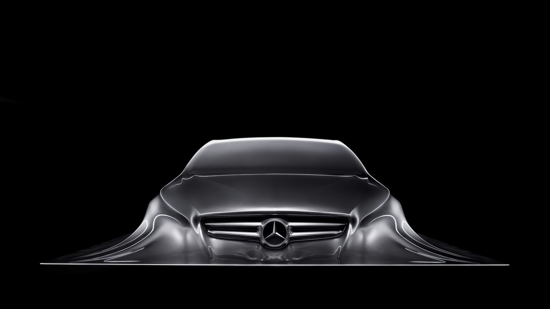 Mercedes benz, sculpture, design