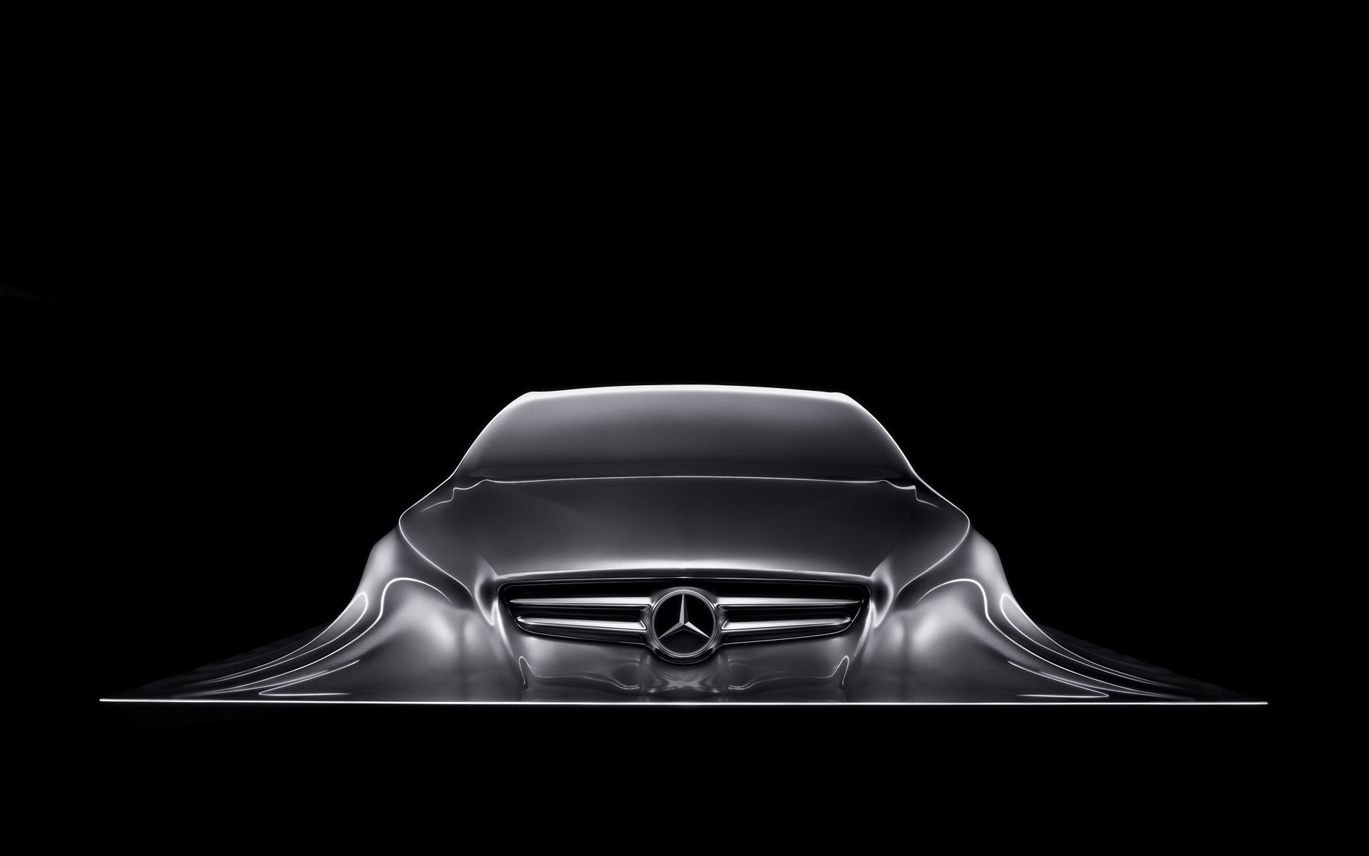 Mercedes benz, sculpture, design