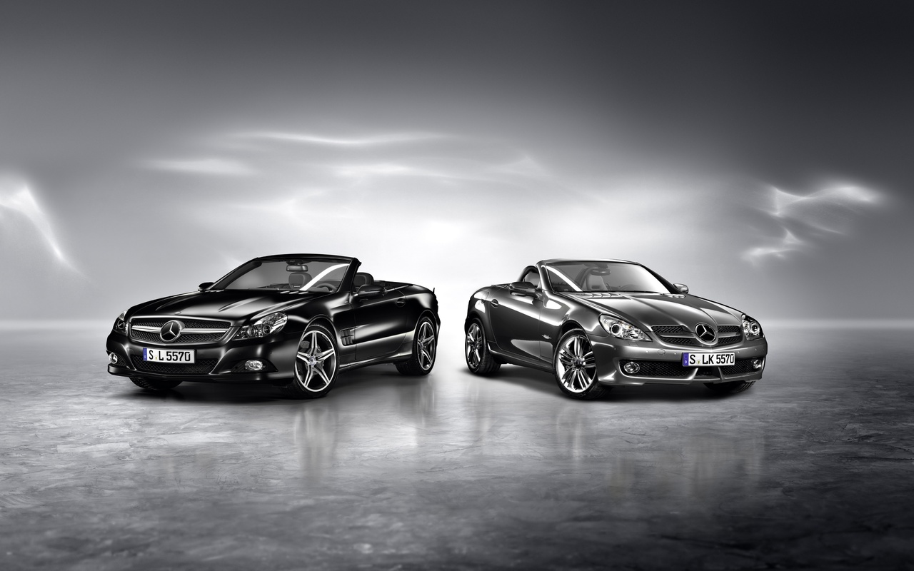 slk grand edition, Mercedes-benz sl, night edition