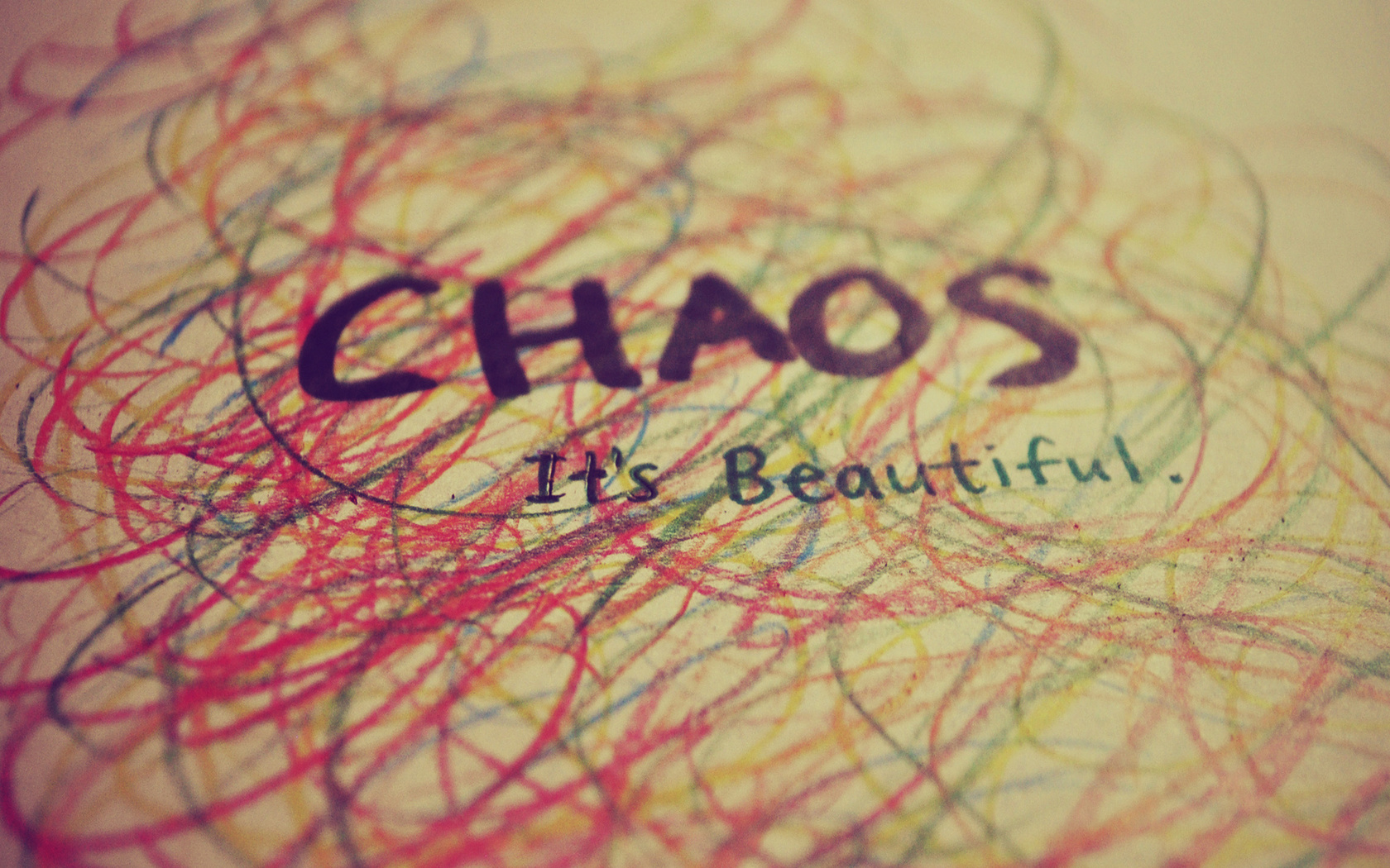 , beautiful, chaos