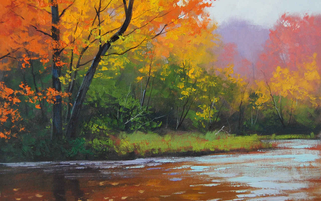 autumn stream, artsaus, , , ,,,,,,,,,,,, 