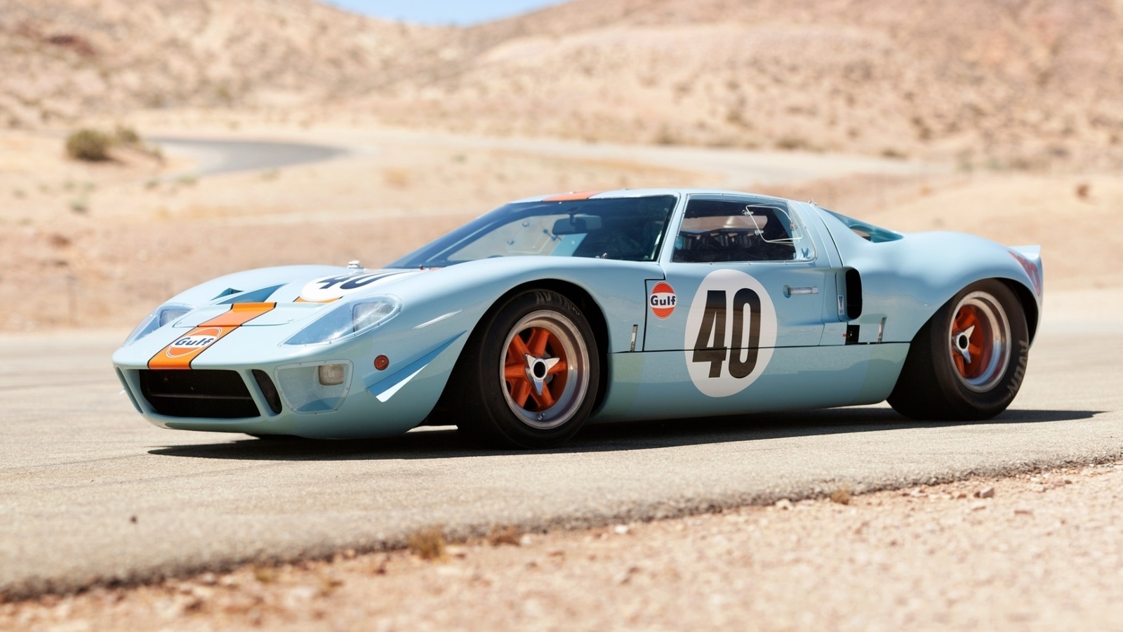 ford, gulf oil, gt40, , , 1968, le mans