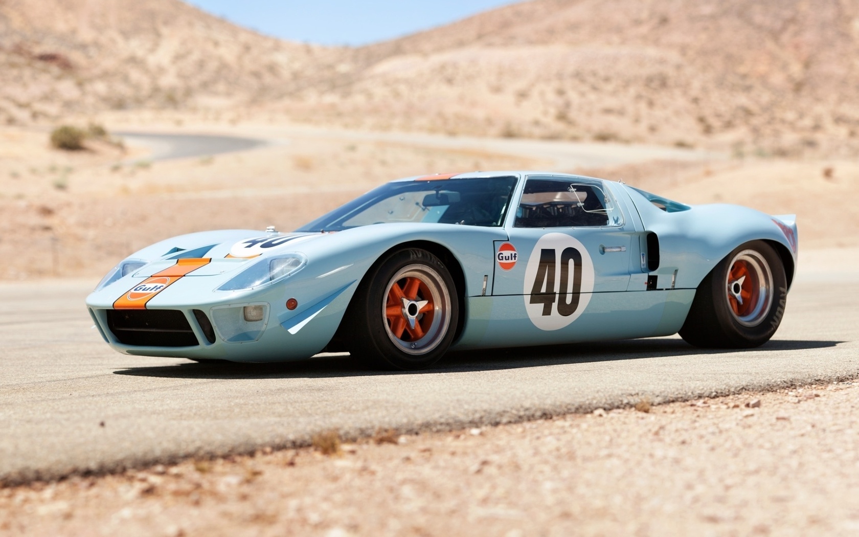 ford, gulf oil, gt40, , , 1968, le mans