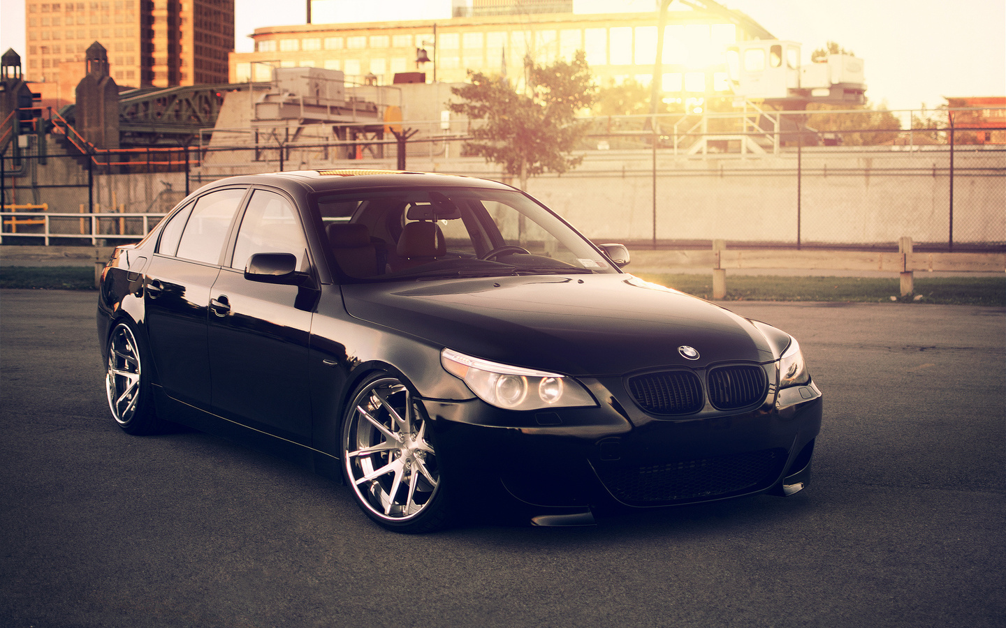 sedan, 545i, , , 5 series, bmw, e60, black