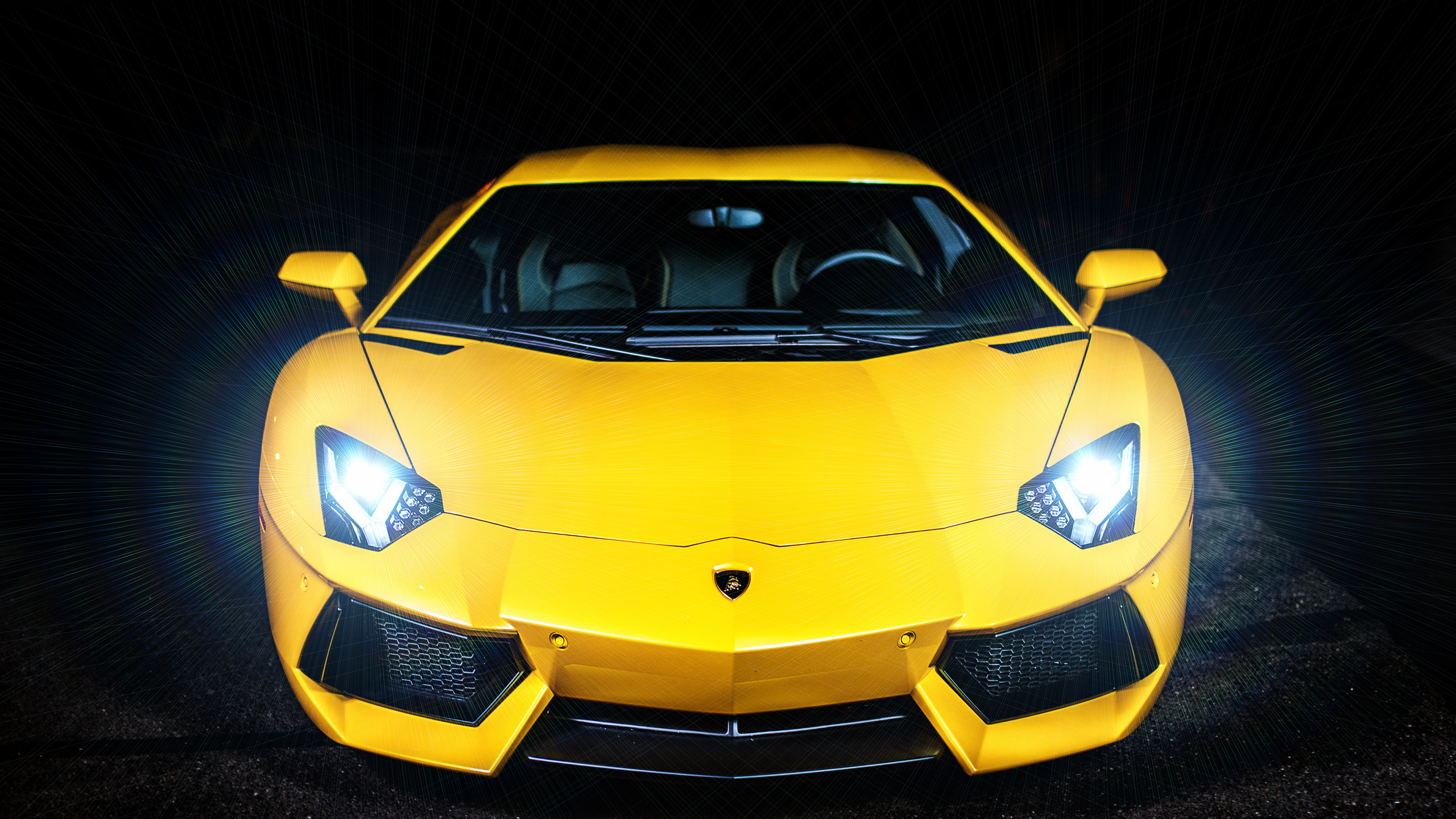 lamborghini, aventador, lb834, lp700-4, yellow, 