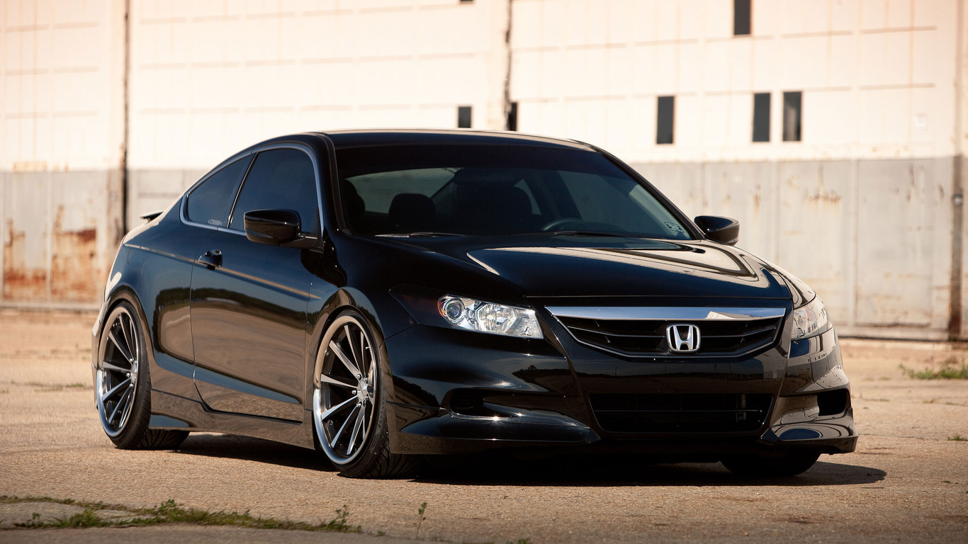 accord, black, honda, , , vossen