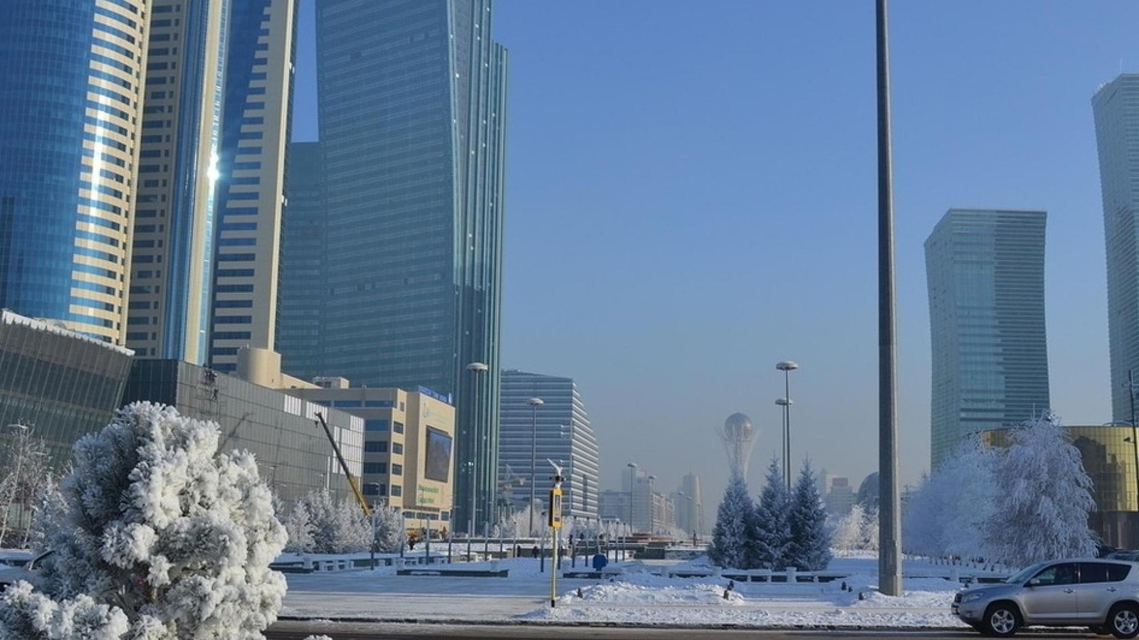 Зима в Казахстане
